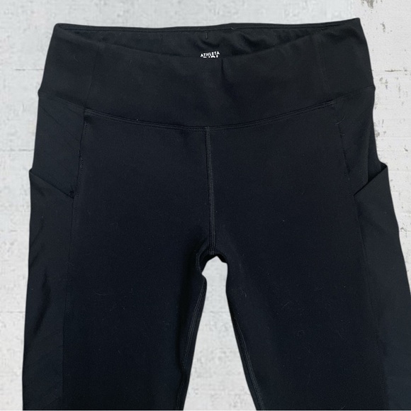 Athleta Girl Moto-VationTights Legging Pants Black Girls Kids XXL/16 - Picture 5 of 16